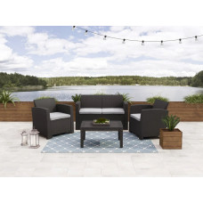 Tyson 4 piece Patio Set Condo Size